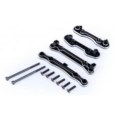 LT CNC alloy 8MM whole set bar - BL:ACK | Rovan Sports